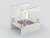 Настольный биокамин Lux Fire "Арлекино" S (белый) – Купить в Калининграде - Интернет-магазин Мастер Спа