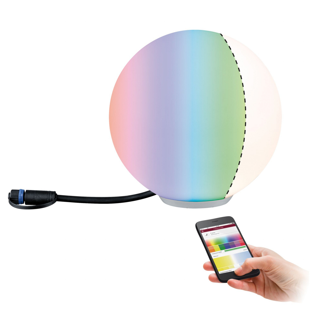 Уличный светильник Paulmann Globe Plug&Shine ZigBee 2.8 Вт 94269