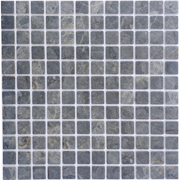 Мозаика 762 из стекла, чип 23x23 мм, сетка 300х300x4 мм