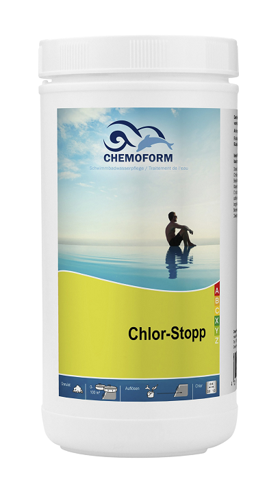 Средство для понижения уровня хлора в воде бассейна Chemoform Хлор-Стоп