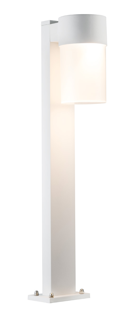 Светильник уличный столб Paulmann Pollerl H600 мм 2.4 Вт Белый Алюм. 93815