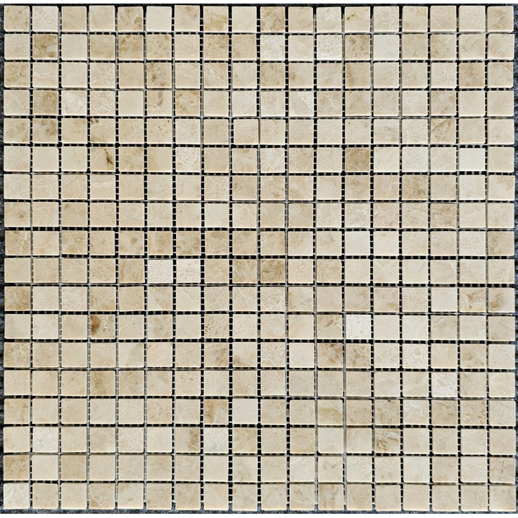 Мозаика 322 Cappucino, чип 15х15 мм, сетка 305х305х4 мм, Полированная