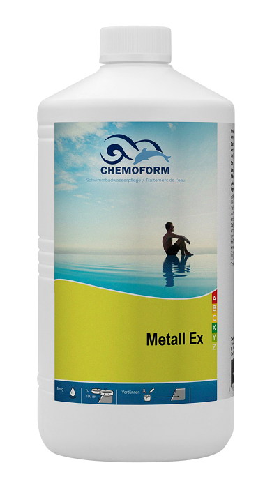 Препарат для удаление металлов из воды бассейна Chemoform Металл Экс