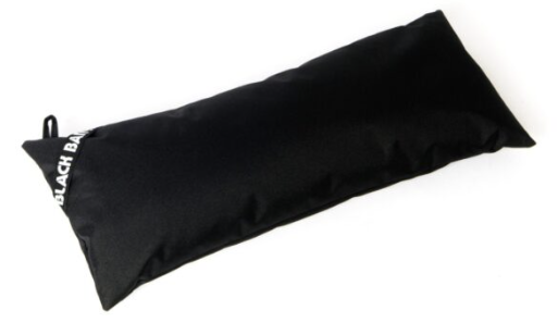 Подушка BLACK BANYA для бани, серая 20*50см