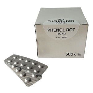 Тестерные таблетки Chemoform PHENOL RED Rapid (pH) 500 таблеток