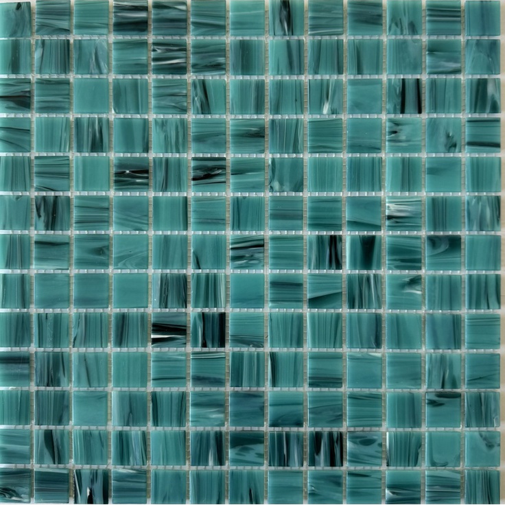 Мозаика 130 из стекла, чип 23x23 мм, сетка 327х327х4 мм