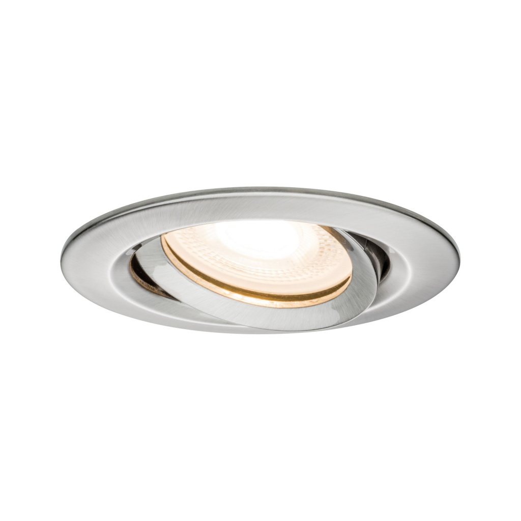 Светильник встраиваемый Paulmann LED Nova 3x7 Вт Круглый Железо тертое 92899