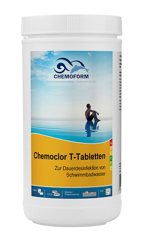 Средство для дезинфекции воды в бассейне Chemoform Кемохлор Т-Таблетки 20г