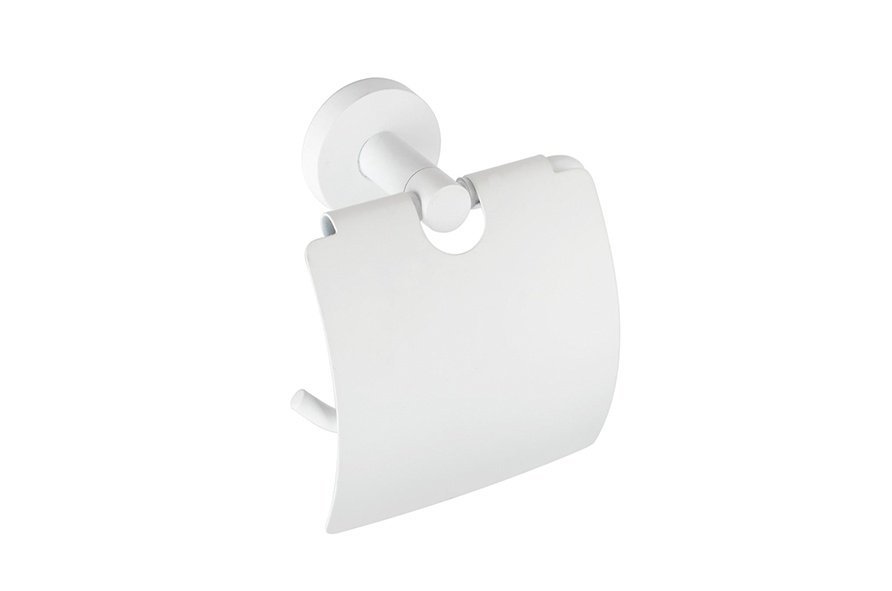 Держатель туалетной бумаги с крышкой Bemeta Whit 104112014