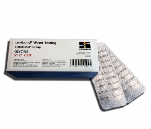 Тестерные таблетки для фотометра для определения уровня глицина в воде бассейна Lovibond Глицин – Купить в Калининграде - Интернет-магазин Мастер Спа