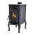 Печь-камин чугунная "Сибирь" 6 кВт – Купить в Калининграде - Интернет-магазин Мастер Спа