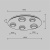 Потолочный светильник Pharao MOD361CL-L58BS3K в интернет-магазине MasterSPA