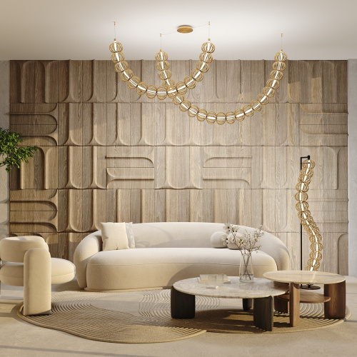 Напольный светильник (торшер) Golden Cage MOD216FL-L38G3K в интернет-магазине MasterSPA