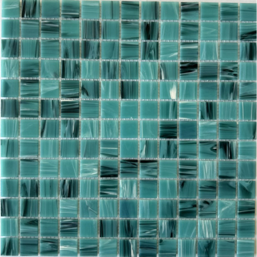 Мозаика 131 из стекла, чип 23x23 мм, сетка 327х327х4 мм в интернет-магазине MasterSPA