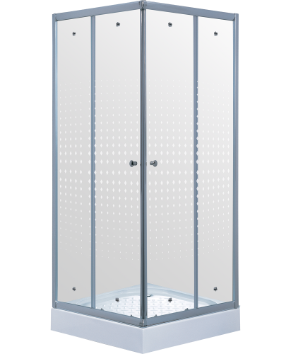 Душевой уголок TL-1102 Romb Glass в интернет-магазине MasterSPA