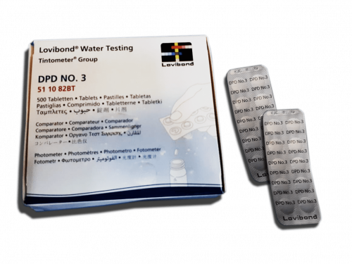 Тестерные таблетки для фотометра для определения общего хлора воды бассейна DPD3 Lovibond  (10 таблеток) – Купить в Калининграде - Интернет-магазин Мастер Спа