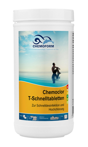 Chemoform Кемохлор Т-быстрорастворимые таблетки, 1кг – Купить в Калининграде - Интернет-магазин Мастер Спа