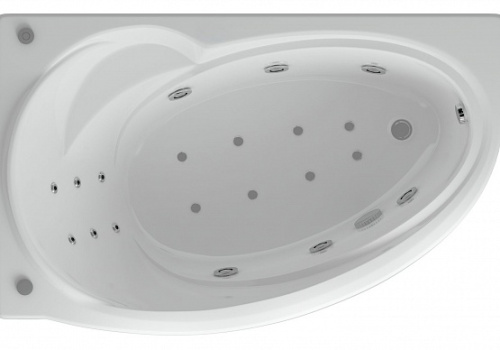 Ванна акриловая Бетта 150х95 (левая, без гидромассажа) в интернет-магазине MasterSPA