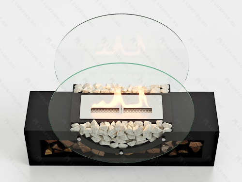 Напольный биокамин Lux Fire "Рональдо" – Купить в Калининграде - Интернет-магазин Мастер Спа