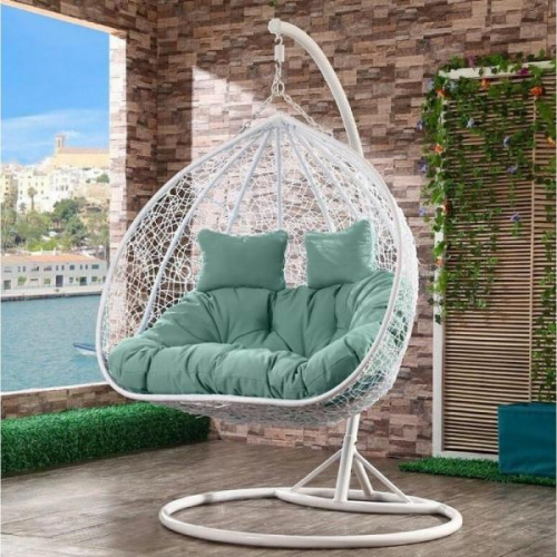 Подвесное кресло AFM-109A White/Green в интернет-магазине MasterSPA