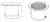 Прожектор для встраивания в пол Hugo Lahme VitaLight, BES 330 RSY, HIT TS 70 Вт – Купить в Калининграде - Интернет-магазин Мастер Спа