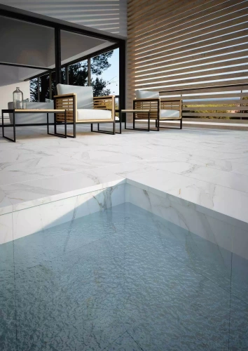 Ступень клинкерная Exagres Marbles. Calacatta в интернет-магазине MasterSPA
