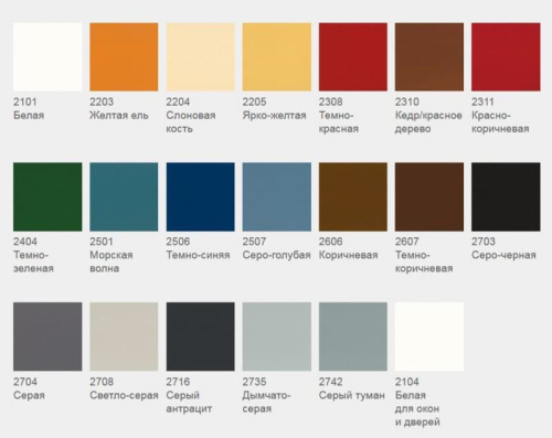 Непрозрачная краска для наружных работ Osmo в интернет-магазине MasterSPA