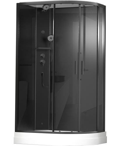 Душевая кабина Timo ILMA 902 Black L в интернет-магазине MasterSPA