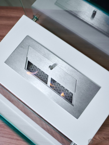 Биокамин ZeFire Iceberg белый – Купить в Калининграде - Интернет-магазин Мастер Спа