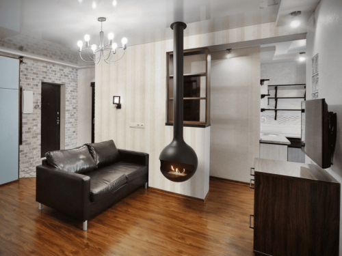 Подвесной биокамин Lux Fire  GOOD FIRE Сфера 500 – Купить в Калининграде - Интернет-магазин Мастер Спа