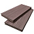 Доска террасная композитная STANDART массив 22*140*3000мм, цвет-венге