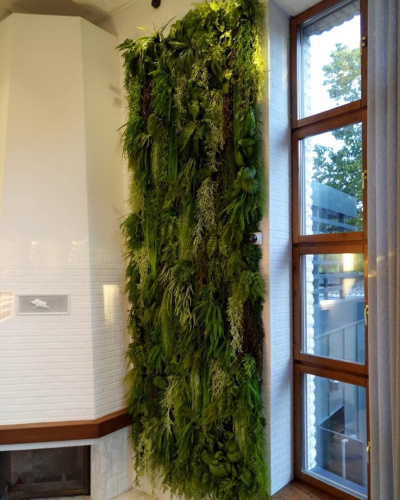 Вертикальное озеленение (искусственные цветы), вариант №2 в интернет-магазине MasterSPA