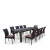 Комплект мебели 10+1 T438/Y380A-W53 Brown 10PCS в интернет-магазине MasterSPA