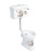 Унитаз Burlington P5D+T33CHR+C1D в интернет-магазине MasterSPA