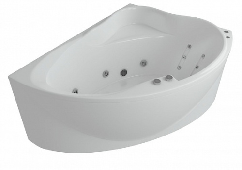 Ванна акриловая Альтаир 160х110 (левая, с фронтальным экраном, без гидромассажа) в интернет-магазине MasterSPA