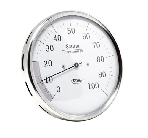 Гигрометр Fischer (Фишер) в пластиковом корпусе, нерж сталь – Купить в Калининграде - Интернет-магазин Мастер Спа