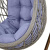 Подвесное кресло из искусственного ротанга N886-W70 Light Grey в интернет-магазине MasterSPA