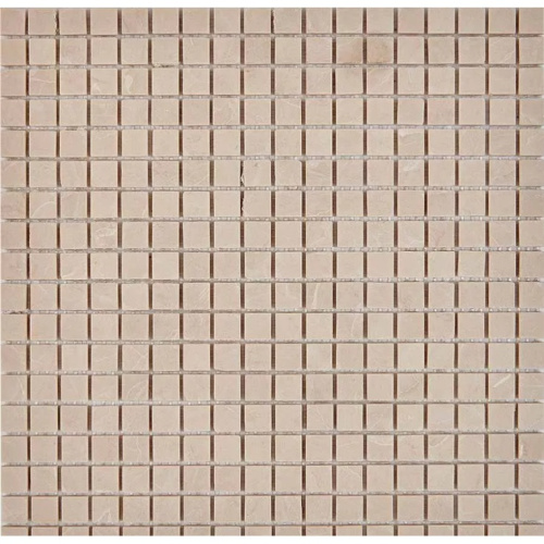 Мозаика 229 Crema Nova, чип 15х15 мм, сетка 305х305х4 мм, Матовая в интернет-магазине MasterSPA