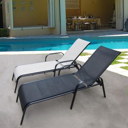 Шезлонг-лежак Бирма-1 MC-2051A Black в интернет-магазине MasterSPA