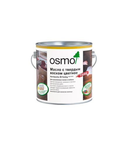 Масло с твердым воском цветное Osmo в интернет-магазине MasterSPA