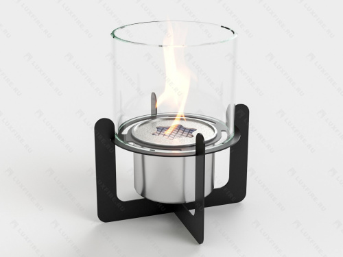 Настольный биокамин Lux Fire "Омега" (черный) – Купить в Калининграде - Интернет-магазин Мастер Спа