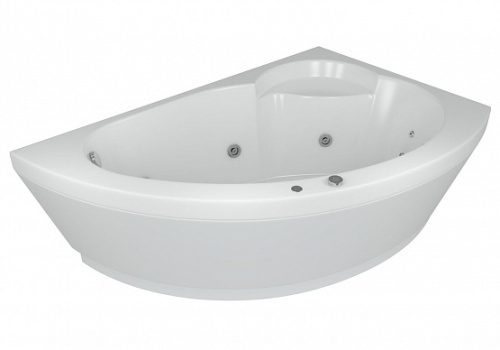 Ванна акриловая Аякс 2 170х110  правая, без гидромассажа, с фронтальным экраном в интернет-магазине MasterSPA
