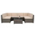 Комплект мебели YR822BgB Grey/Beige в интернет-магазине MasterSPA