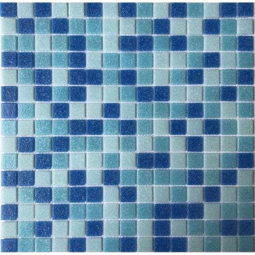Мозаика 105 из стекла, чип 20x20 мм, бумага 316х316х4 мм в интернет-магазине MasterSPA