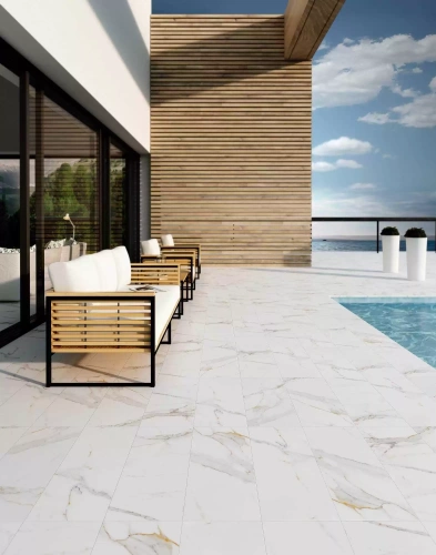 Ступень клинкерная Exagres Marbles. Calacatta в интернет-магазине MasterSPA