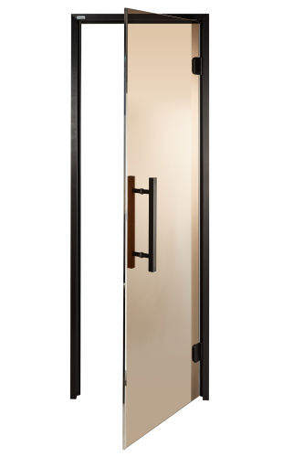 Дверь стеклянная GS Black M – Купить в Калининграде - Интернет-магазин Мастер Спа