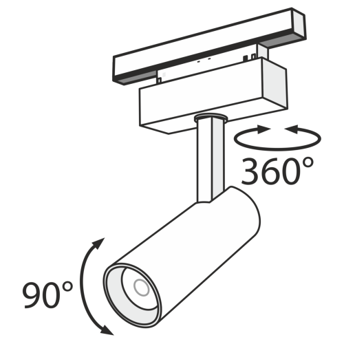 Трековый светильник Focus LED в интернет-магазине MasterSPA