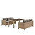 Комплект мебели T365/S65B-W65 Light Brown