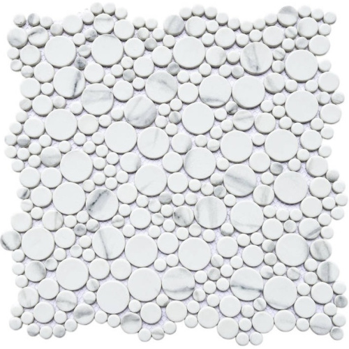 Мозаика 766 из стекла, чип произвольный, сетка 296х296x4 мм в интернет-магазине MasterSPA