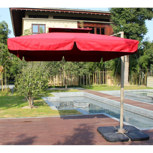 Зонт для кафе AFM-300SQR-Red (3,0x3,0) в интернет-магазине MasterSPA